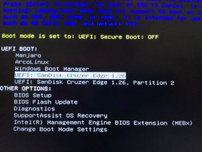 BIOS boot